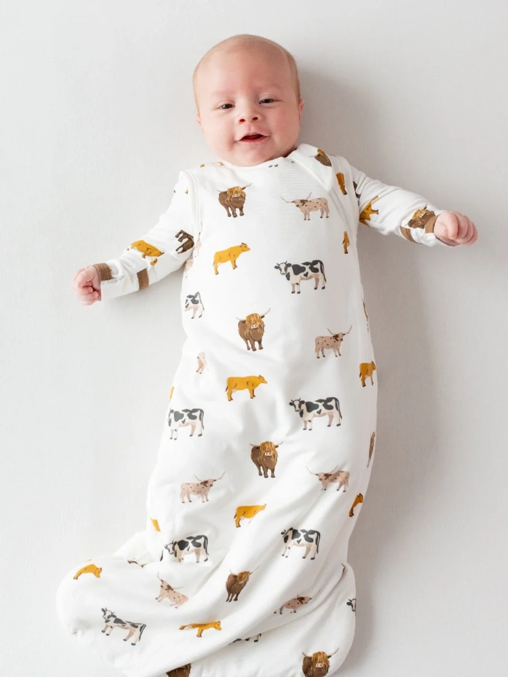 Kyte Baby Sleep Bag in Moo 1.0 Size LMoo / L